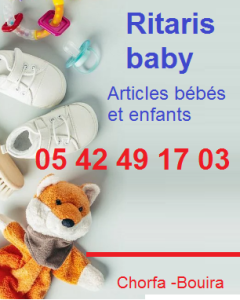 Ritaris baby Articles bébés et enfants /0542491703/Chorfa Bouira Algérie