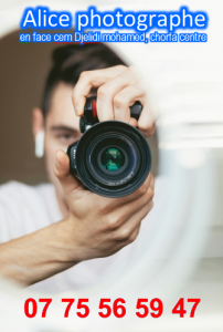 Alice photographe/ photographie/0775565947/ en face cem Djelidi mohamed, chorfa centre Bouira Algérie